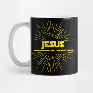 Jesus the original rebel Mug